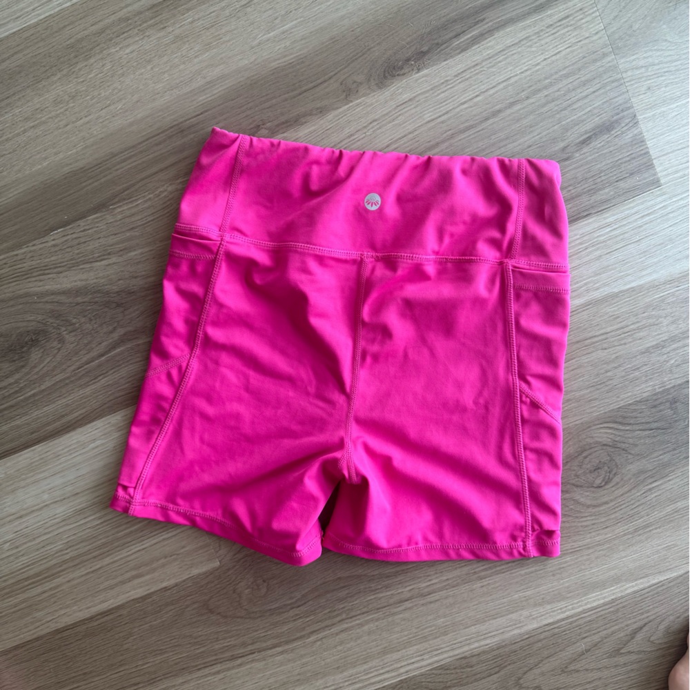 Pink Senita Baseline Shorts